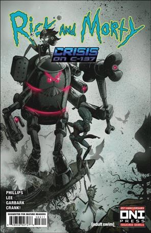 Rick and Morty: Crisis on C-137 issue 3 Ryan Lee Cover
