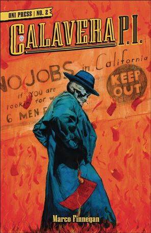 Calavera P.I. issue 2-B Esteban Sanchez 1:20 Cover