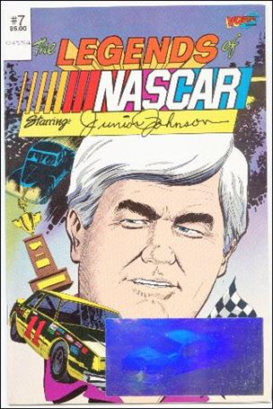 Legends of Nascar issue 7 Hologram Cover
