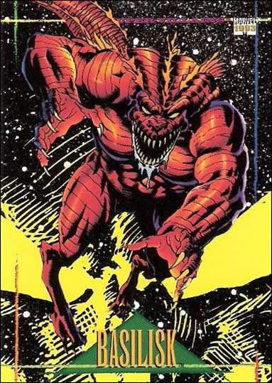 Marvel Universe: Series 4 (Base Set) card 104 Basilisk