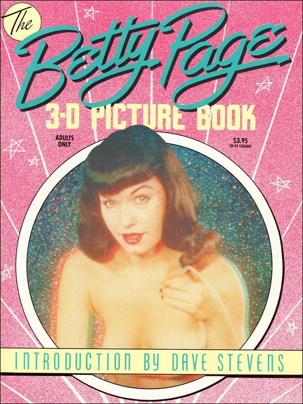 Betty Page 3-D Picture Book issue 1 Photo Cover