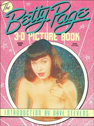 Betty Page 3-D Picture Book Cover Image 1
