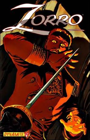 Zorro (2008) issue 19-B Francesco Francavilla Cover