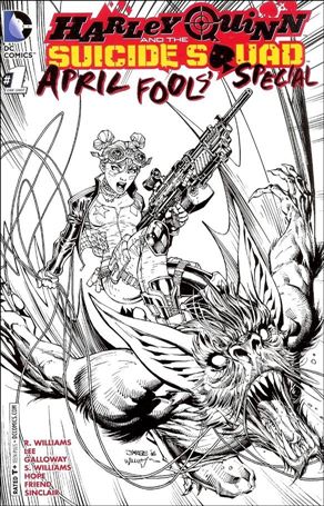 Harley Quinn & The Suicide Squad April Fools' Special issue 1-E Jim Lee DC Roadshow Cover
