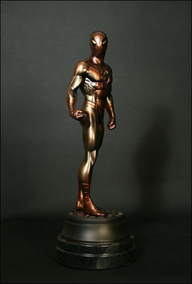 Marvel Statues (Bowen) item 130 Spider-Man (Faux Bronze) 1/500