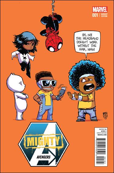Mighty Avengers (2013) issue 1-E Skottie Young "Baby" Cover