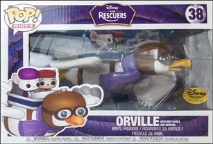 POP! Rides figure 38 Orville with Miss Bianca & Bernard Disney Treasure