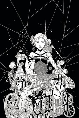 Maria Llovet's Porcelain issue 1-K Maria Llovet 1:50 B&W Virgin Cover