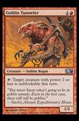 Magic the Gathering: 2011 Core Set (Base Set) card 143 Goblin Tunneler