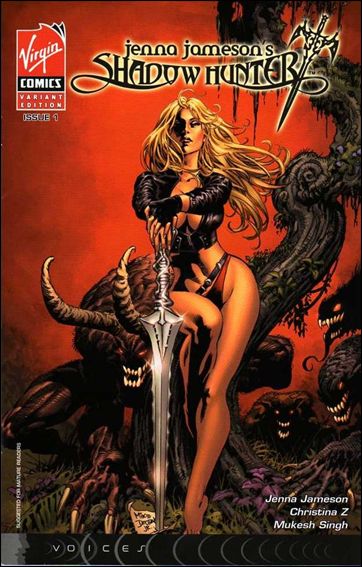 Shadow Hunter issue 1-C Mike Deodato Cover