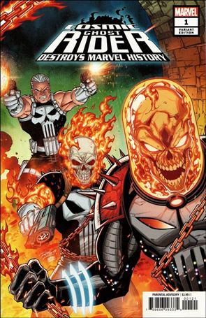 Cosmic Ghost Rider Destroys Marvel History issue 1-B Ron Lim Cover