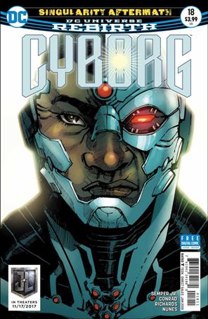 Cyborg (2016) issue 18 Eric Canete Cover