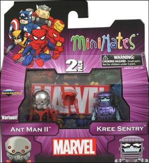 Marvel Minimates figure 129-B Ant Man II and Kree Sentry