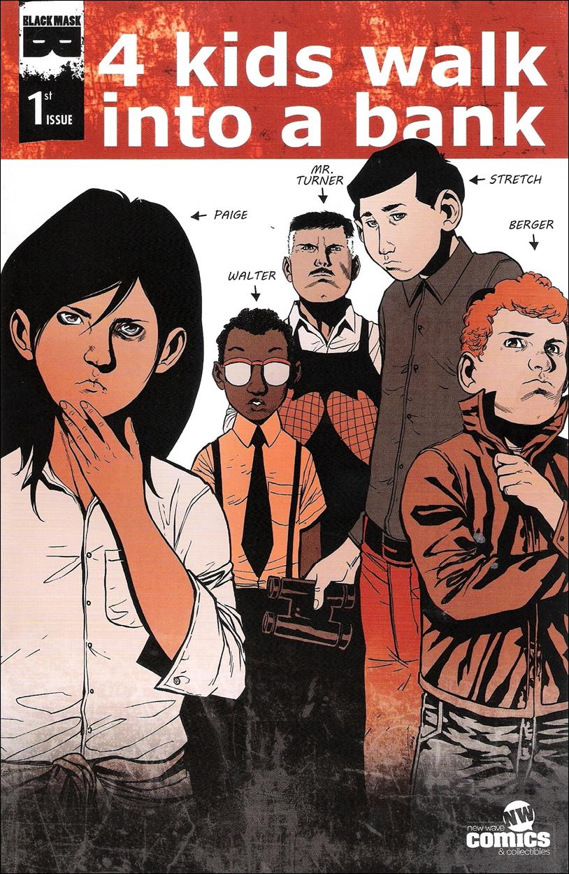 4 Kids Walk into a Bank issue 1-B Amancay Nahuelpan New Wave Comics Cover