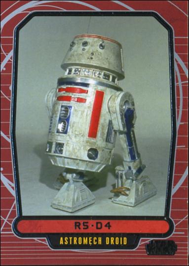 Star Wars Galactic Files (Base Set) card 116 R5-D4 Astromech Droid