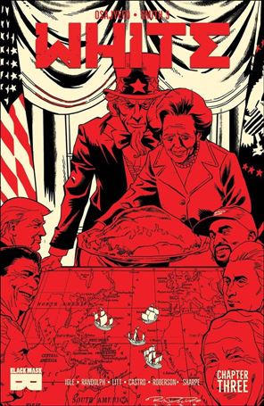 White (2021) issue 3-B Second Printing Cover