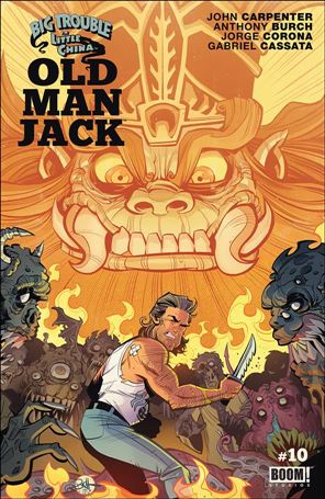 Big Trouble in Little China: Old Man Jack issue 10 Brett Parson Cover