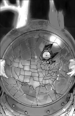 Undiscovered Country: Destiny Man issue One Shot-C Giuseppe Camuncoli 1:25 Virgin Black & White Cover
