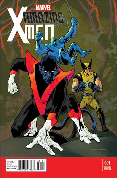 Amazing X-Men (2014) issue 1-C Kevin Nowlan 1:75 Cover