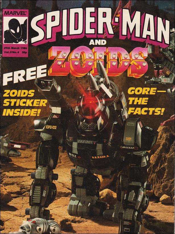Spider-Man and Zoids (UK) issue 4 Photo Cover