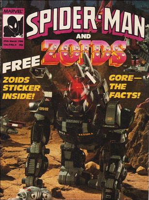 Spider-Man and Zoids (UK) issue 4 Photo Cover