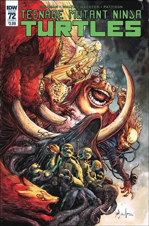 Teenage Mutant Ninja Turtles (2011) issue 72 Dave Wachter Cover