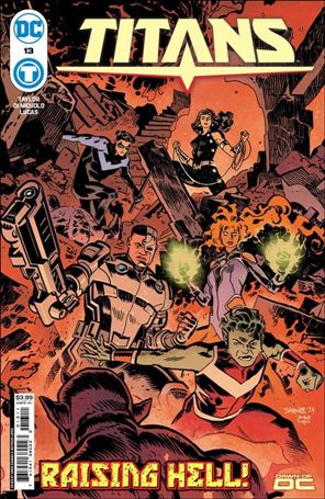Titans (2023) issue 13 Chris Samnee Cover