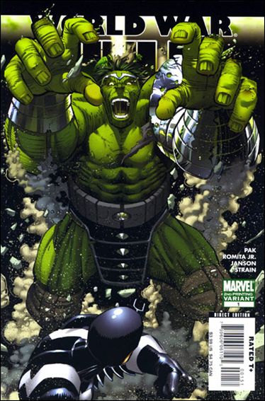World War Hulk issue 1-E John Romita Jr. Cover (2nd Printing)