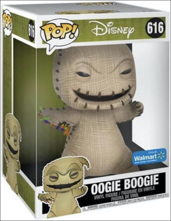 POP! Disney figure 616 Oogie Boogie (10 Inch) Walmart Exclusive