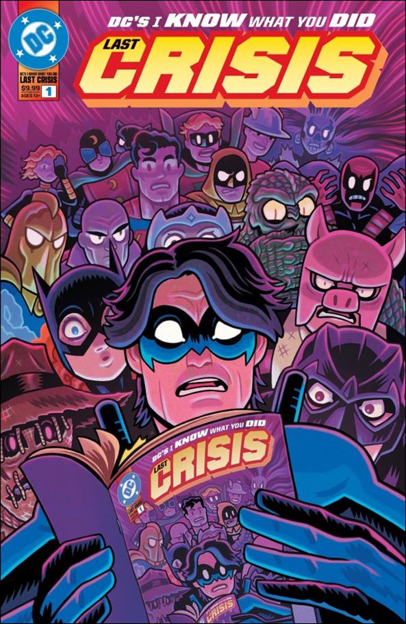 DC's I Know What You Did Last Crisis issue 1 Dan Hipp Cover