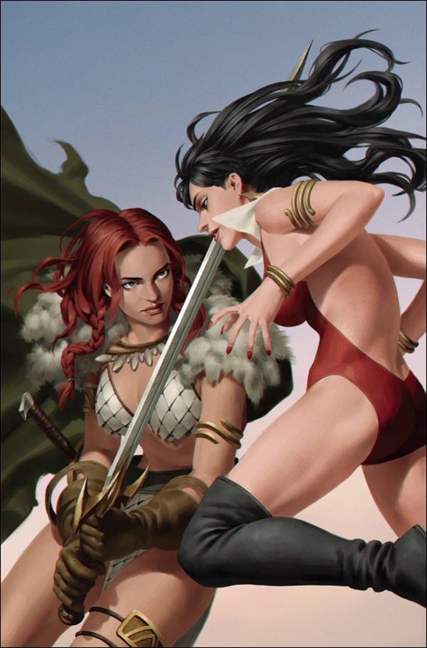 Vampirella vs Red Sonja issue 2-I Jung-Geun Yoon 1:30 Virgin Cover
