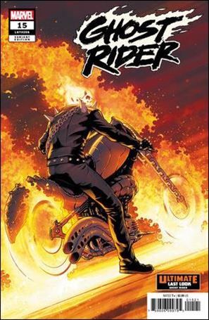 Ghost Rider (2022) issue 15-B Juann Cabal Ultimate Last Look Cover