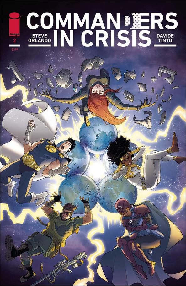 Commanders in Crisis issue 2 Davide Tinto Cover