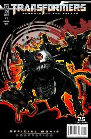 Transformers: Revenge of the Fallen Official Movie Adaptation issue 1-B CGI Cover