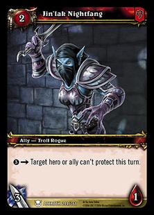 World of Warcraft: Heroes of Azeroth (Base Set) card 244 Jin'lak Nightfang