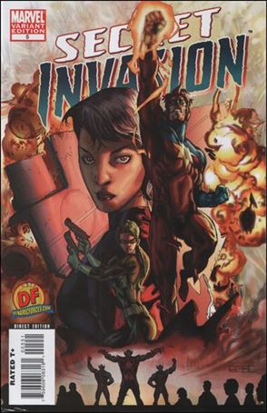 Secret Invasion (2008) issue 5-D Dynamic Forces Mel Rubi Cover 1/1499