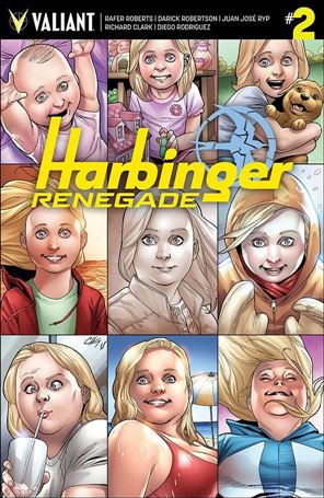 Harbinger: Renegade issue 2-E Clayton Henry 1:10 Cover