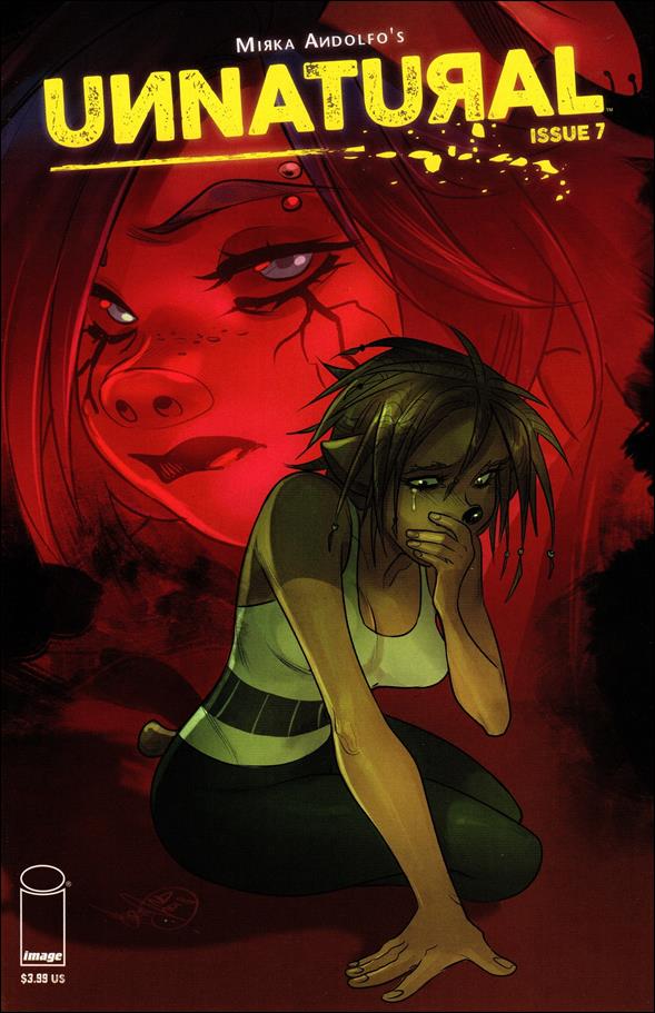 Unnatural issue 7 Mirka Andolfo Cover