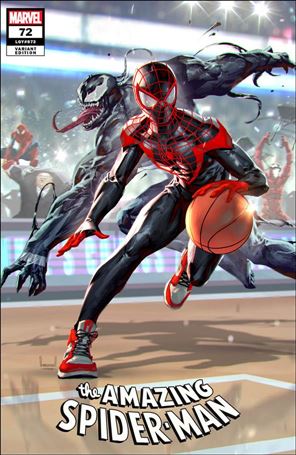 Amazing Spider-Man (2018) issue 72-F Kale Ngu Frankie's Comics/Golden Apple Cover