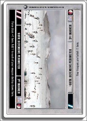 Star Wars: Hoth Revised (Base Set) card 62 Hoth: Defensive Perimeter