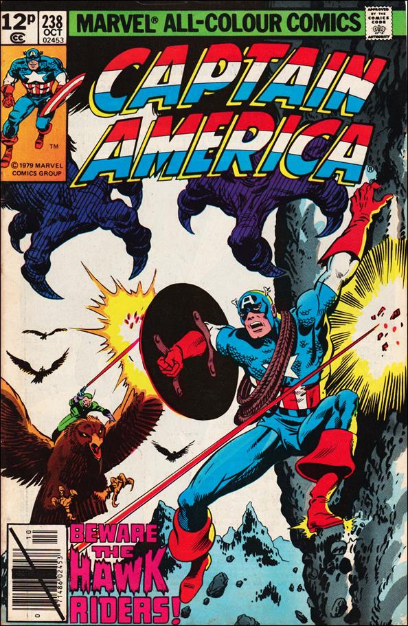 Captain America (1968) issue 238-B UK Price Cover
