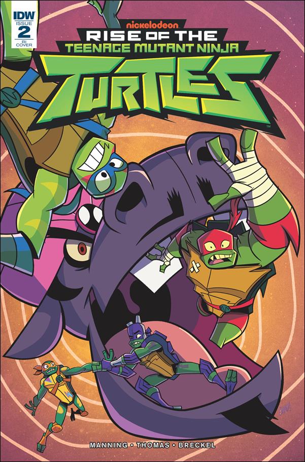 Rise of the Teenage Mutant Ninja Turtles issue 2-B Chad Thomas 1:10 Cover