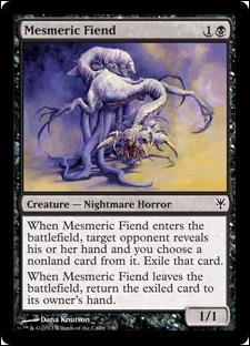 Magic the Gathering: Duel Decks: Sorin vs. Tibalt (Base Set) card 7 Mesmeric Fiend
