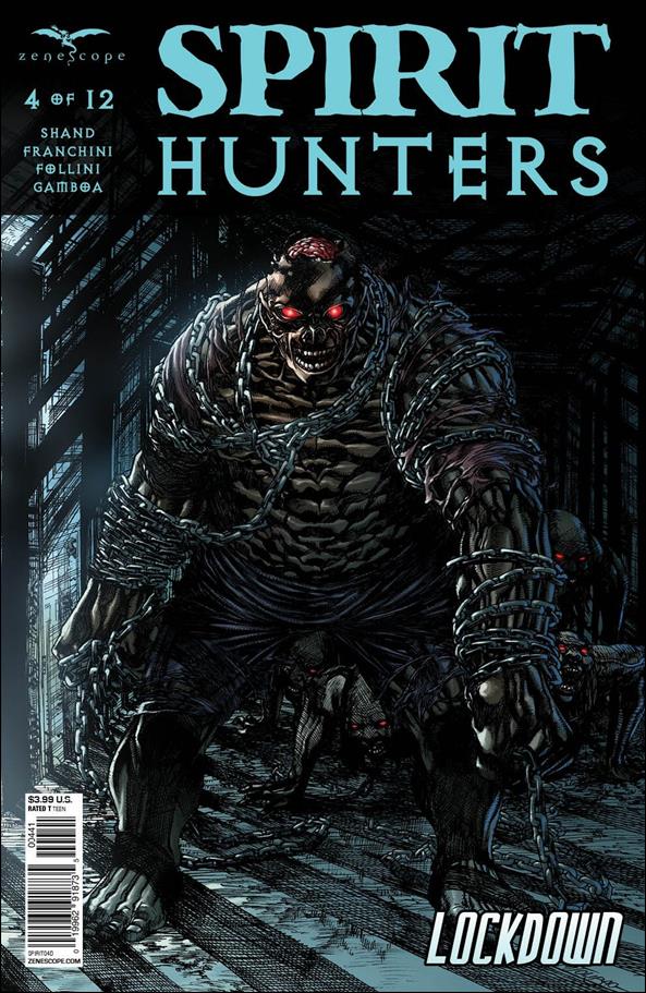 Spirit Hunters issue 4-D Harvey Tolibao Cover