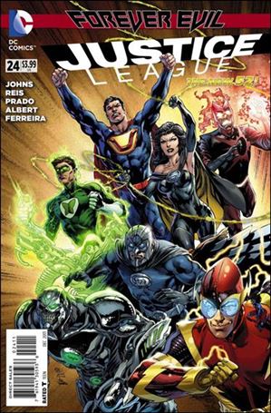 Justice League (2011) issue 24 Ivan Reis Standard Cover