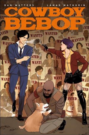 Cowboy Bebop issue 1-E Yishan Li Cover