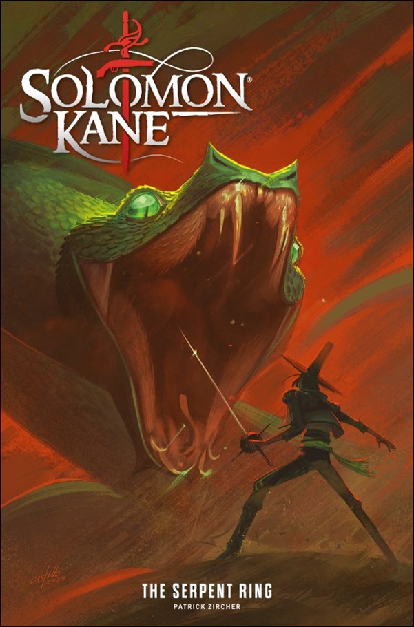 Solomon Kane: The Serpent Ring issue 4-B James Castillo Cover
