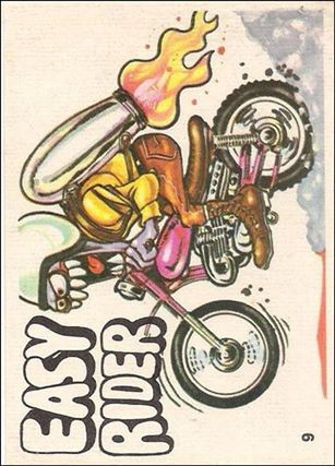 Silly Cycles (Base Set) card 9 Easy Rider
