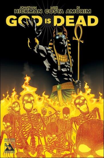 God is Dead issue 4-B Jacen Burrows End of Days Cover