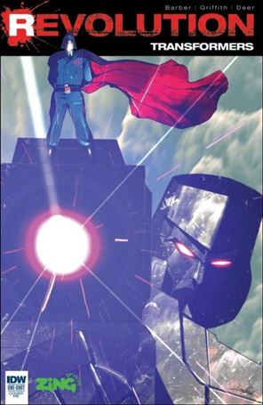 Transformers: Revolution issue 1-F Livio Ramondelli Zing Cover